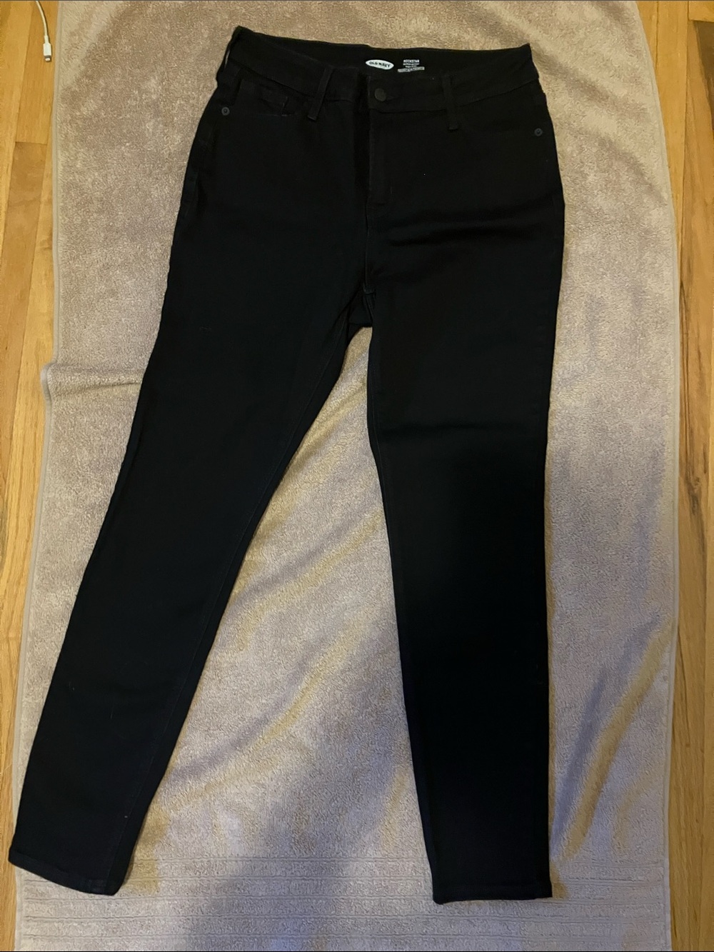 Old Navy Black Rockstar Skinny Jeans